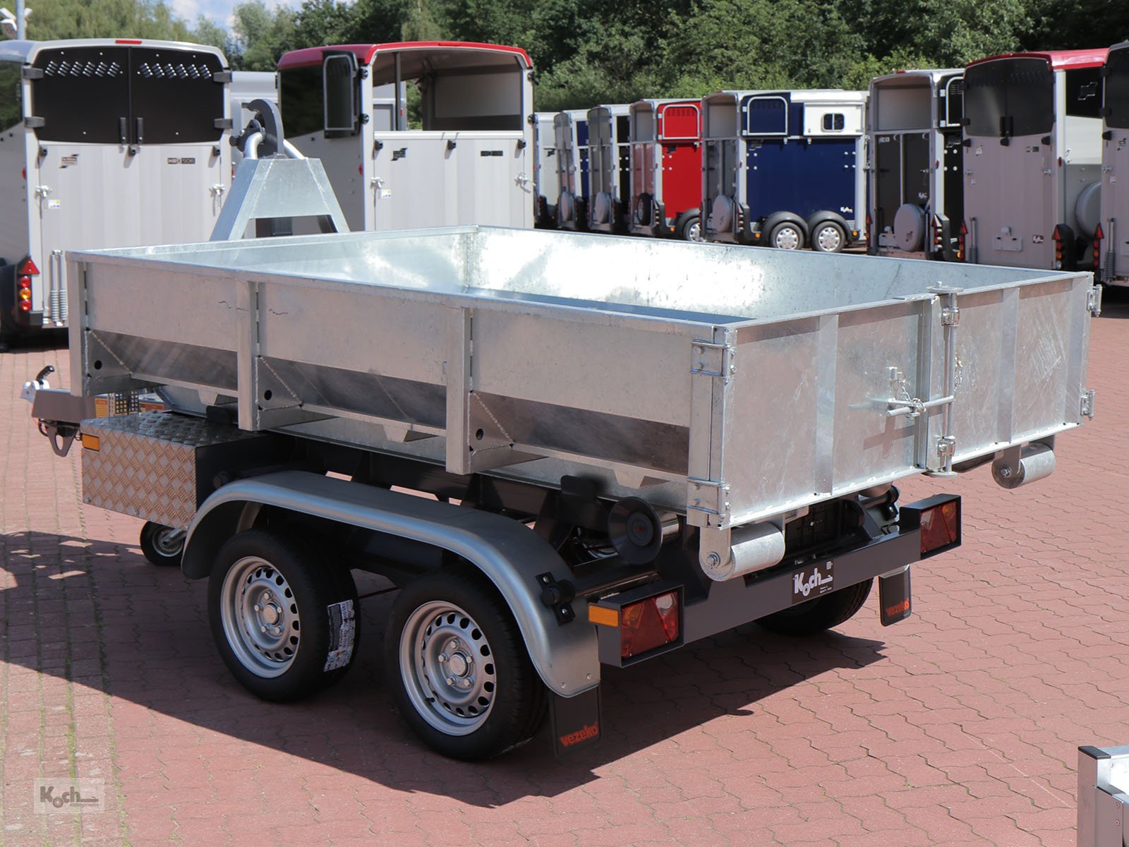 Anhänger del tipo Sonstige KONOS Abroll-Muldenkipper 3,5t|ohne Mulde|Hakengerät (Ki13352125So), Neumaschine In Winsen (Luhe) (Immagine 10)